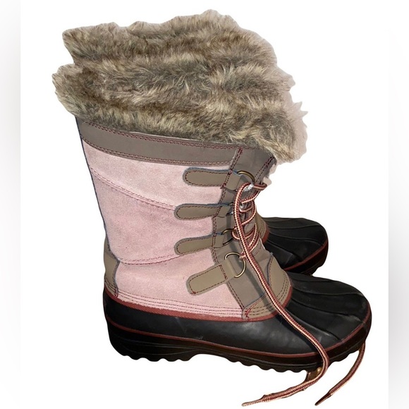 Khombu waterproof winter snow boots - Picture 2 of 3